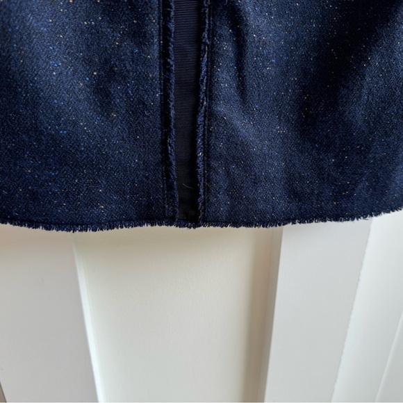 Banana Republic Wool Shell Navy with Black Detail Size S​​​​​ - Picture 4 of 6